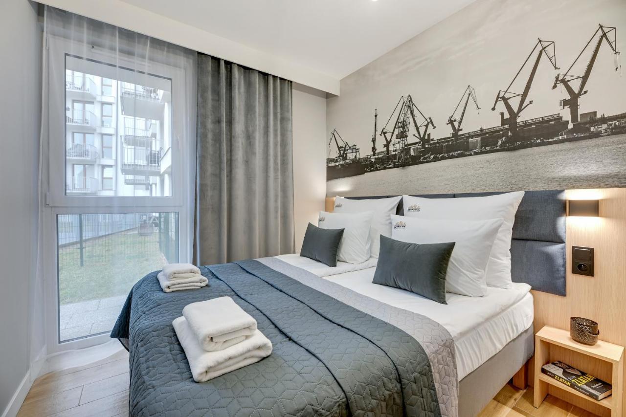Aura 40 City Center & Free Parking By Downtown Apartments Gdansk Dış mekan fotoğraf